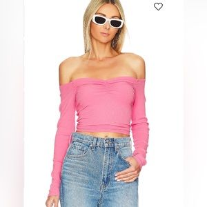 BOBI x-Revolve Off The Shoulder Top